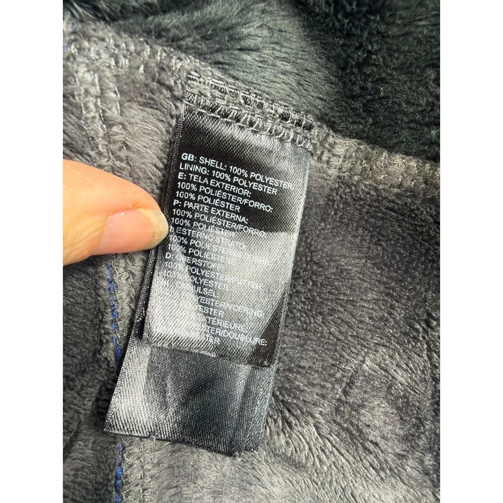 The North Face Blue‎ Softshell Jacket Mens Large FlashDry Outdoor Fleece Lined